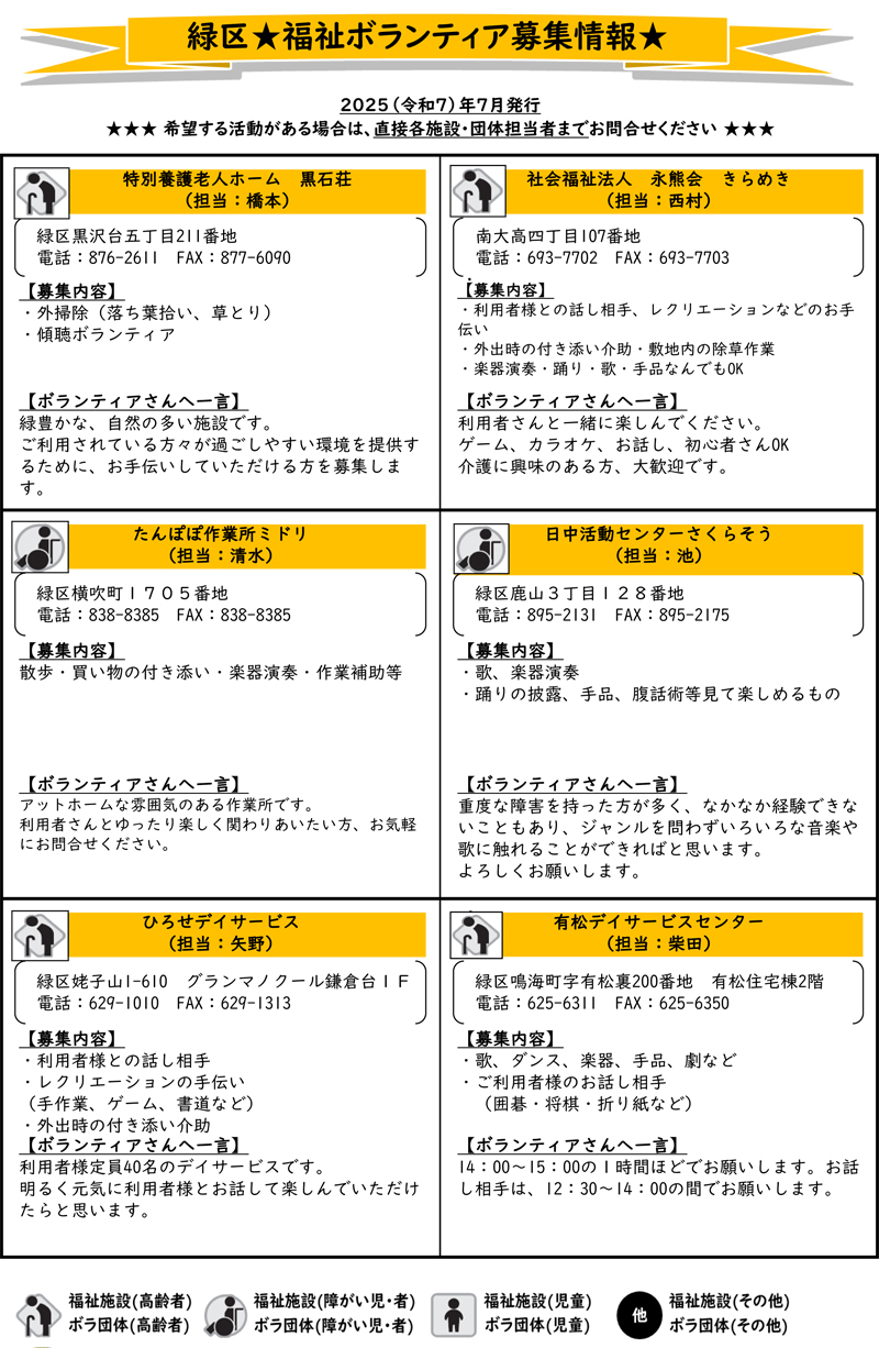 ボランティア